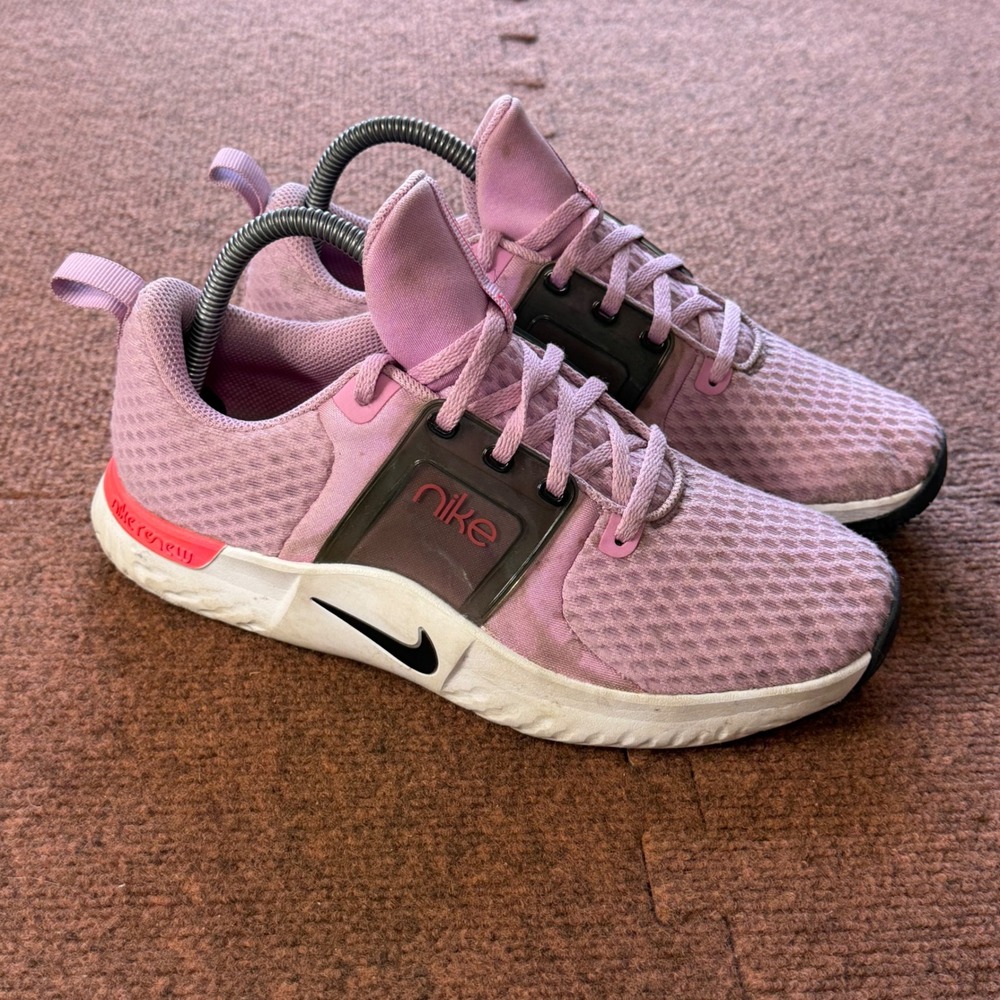 C+ Nike Renew In-Season TR 12 Lilac Crimson Training Shoes CK2576-600 Womens 8.5